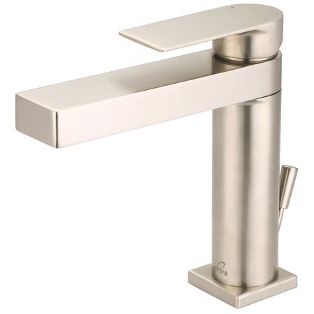 OLYMPIA Single Handle Lavatory Faucet in PVD Brushed Nickel L-6000-BN